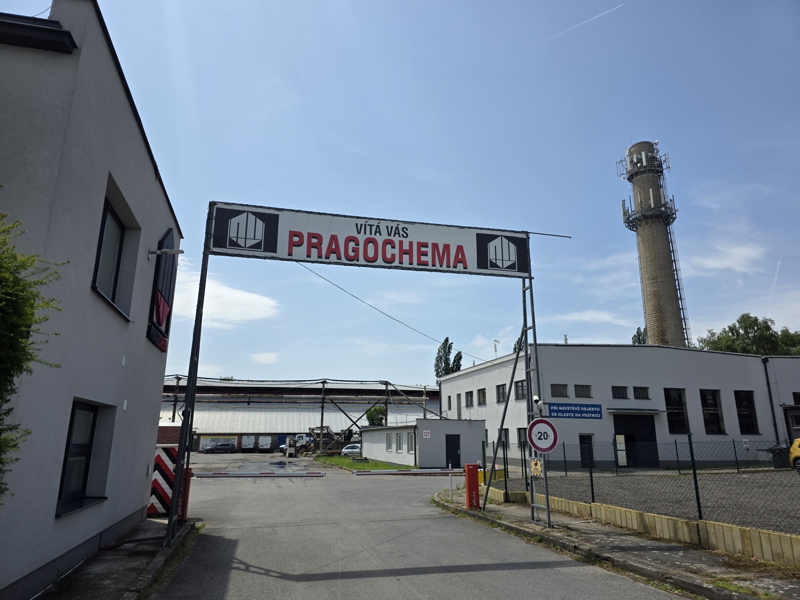 Pragochema — sídlo firmy